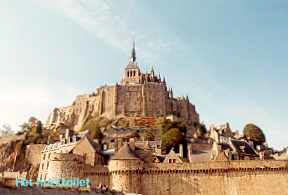 Le Mont Saint Michel, het kloostereiland
